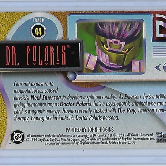 DC Comics 1994 SkyBox Master Series - Cosmic Boy to Guardians of the Universe - Picture 12 of 16